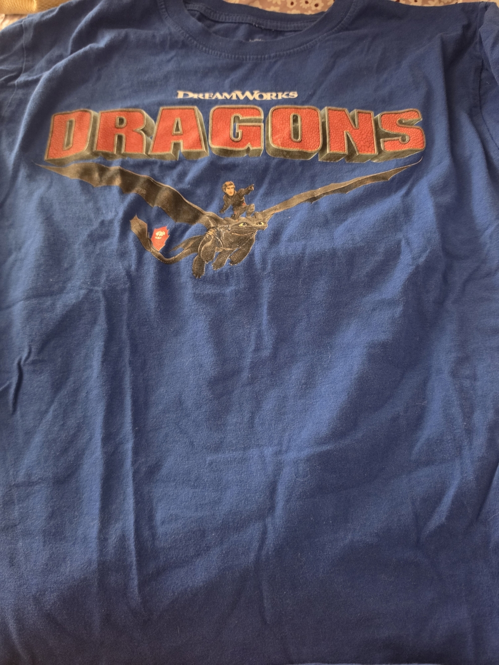 DreamWorks Dragons Kids' Blue Graphic Tee